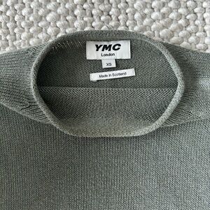 YMC (You Must Create) Olive Green Knit Sweater - Size XS
